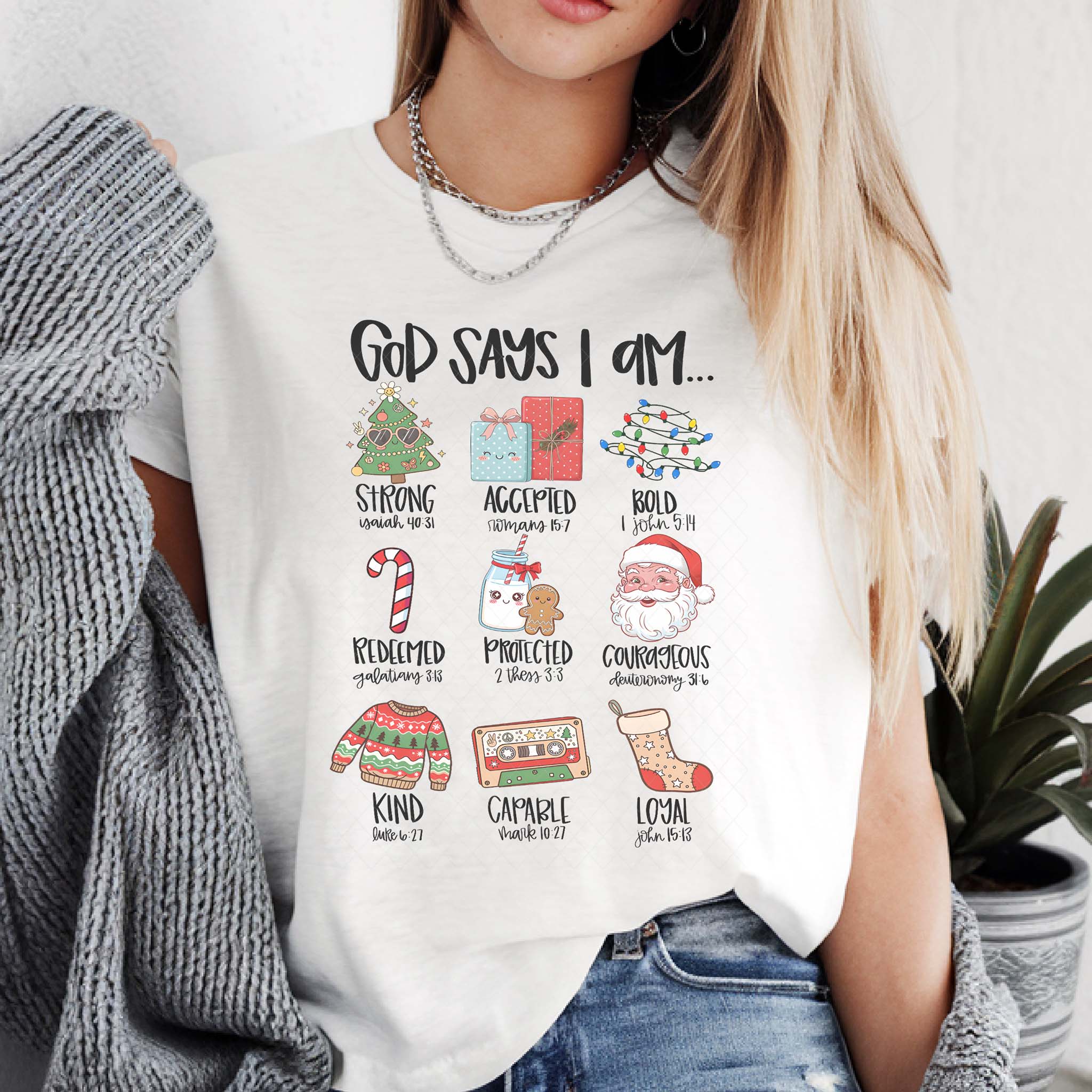 God Says I Am | Holiday Edition | Graphic Tee