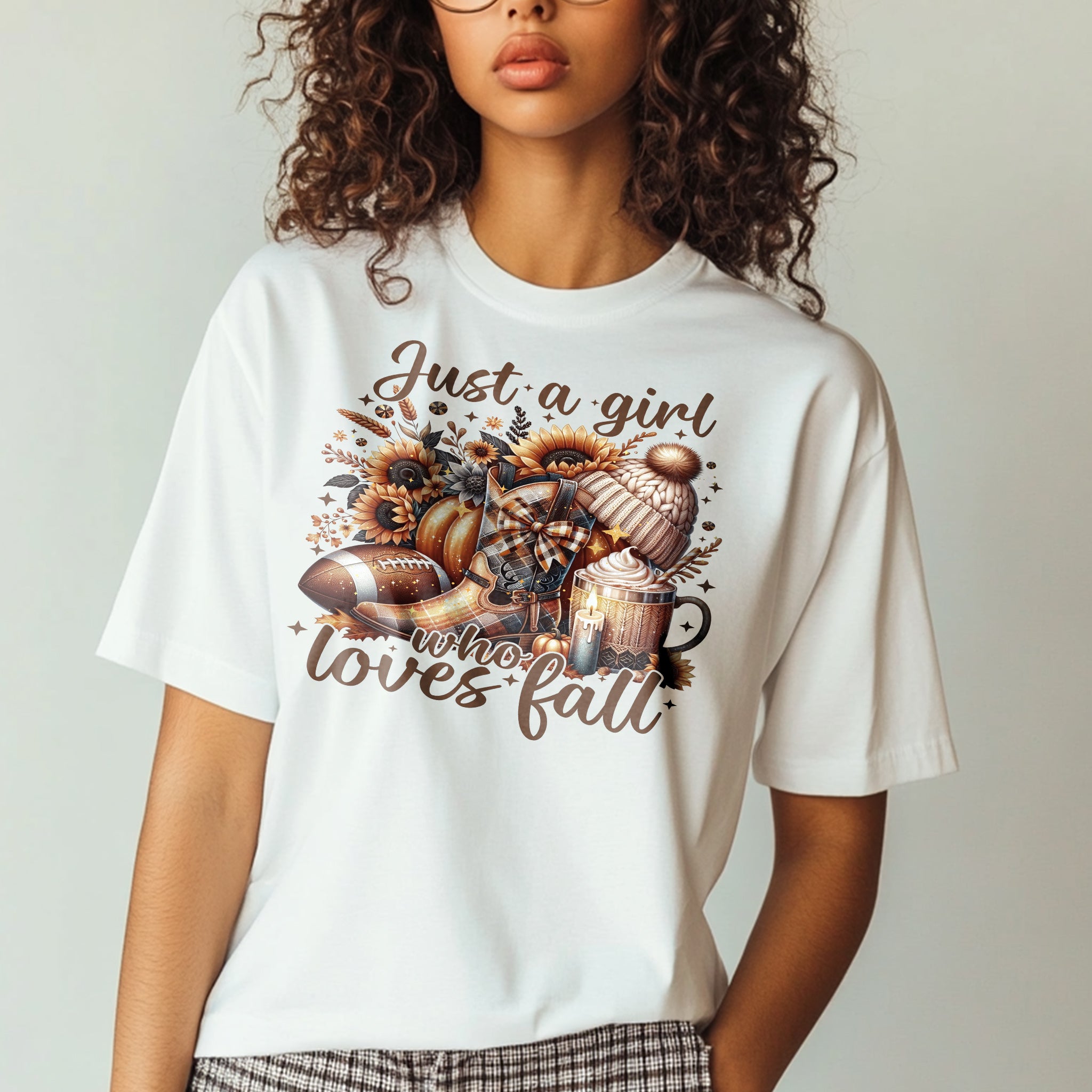 Just A Girl Who Loves Fall | Graphic Tee