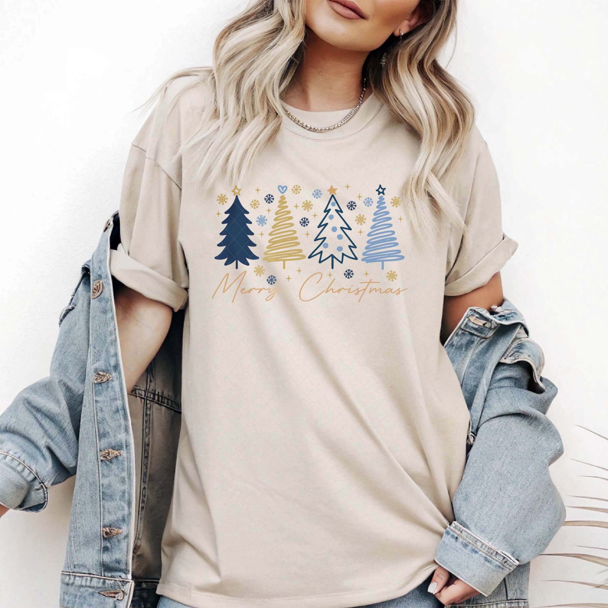 Merry Christmas Trees | Graphic Tee