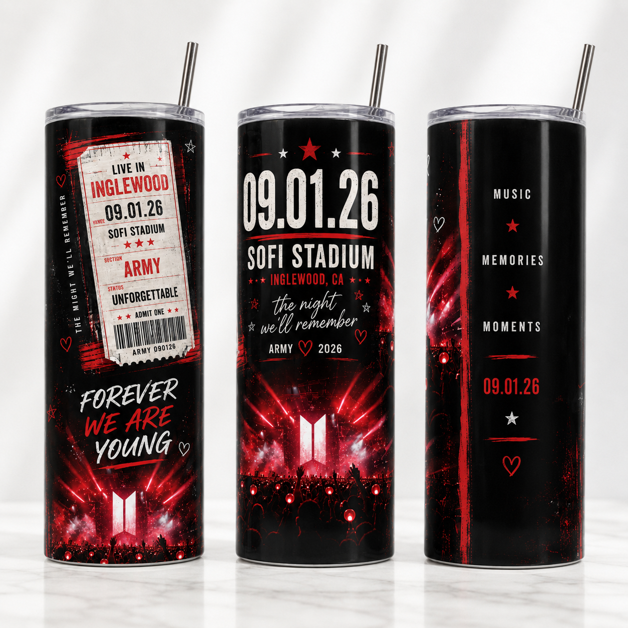 SoFi 09.01 Concert Keepsake | 20 oz Tumbler